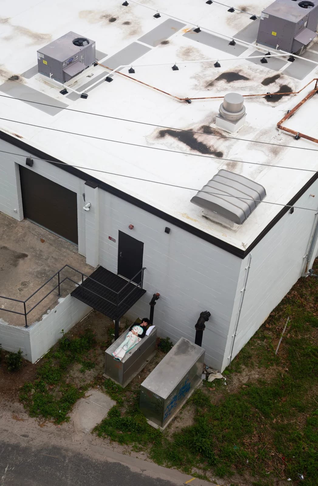 Flat, low-slope roof